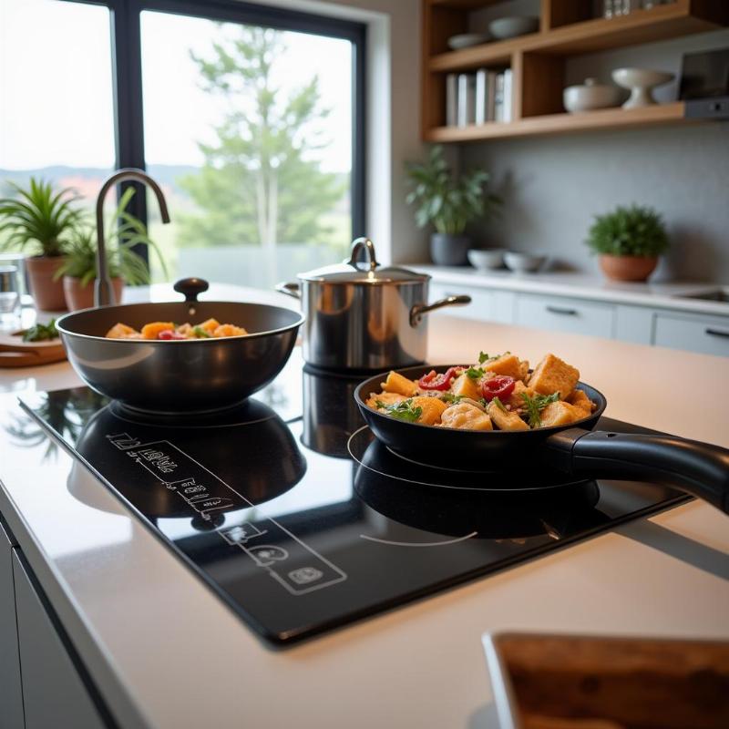 Bếp từ đa năng hiện đại