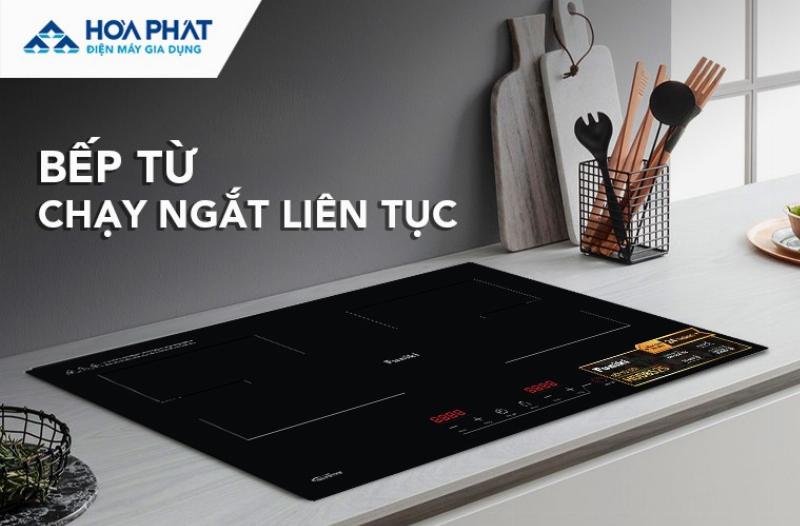 Bếp từ tự động tắt khi đang nấu vì quá nhiệt hoặc điện áp không ổn định